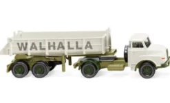 Wiking MAN Hinterkippersattelzug, 1969, Walhalla-Kalk, 1:87, Discount