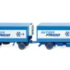 Wiking MAN Kühlkofferlastzug, 1972, Inter Frigo, 1:87, Hot