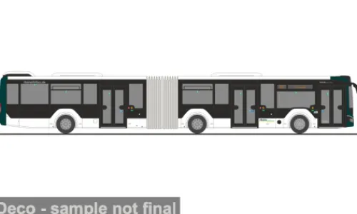Rietze MAN Lion s City 18, 2018, Rheineifelbus, 1:87, Clearance
