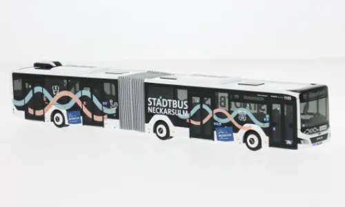 Rietze MAN Lions City 18, 2018, Stadtbus Neckarsulm, 1:87, Best