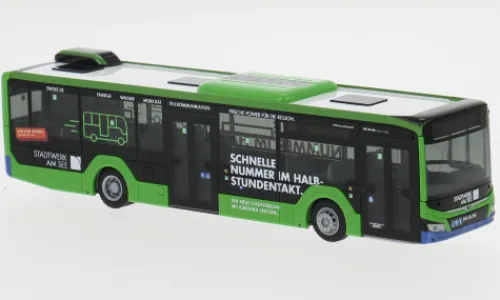 Rietze MAN Lions City 12, 2018, Stadtwerke Friedrichshafen, 1:87, Best