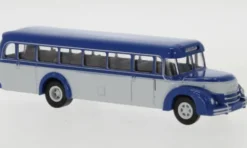 Brekina MAN MKN Rundhauber blau/weiß, blau/hellgrau, 1952, 1:87,