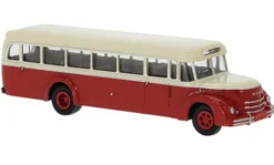 Brekina MAN MKN Rundhauber rot/weiß, hellbeige/rot, 1952, 1:87, Discount