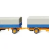 Wiking MAN Pausbacke, blau/gelb, 1960, 1:87, New