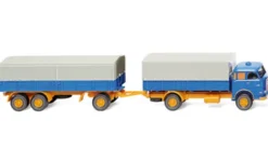Wiking MAN Pausbacke, blau/gelb, 1960, 1:87, New
