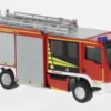 Rietze MAN Schlingmann Varus 13t, 2008, Vorführdesign, 1:87, New