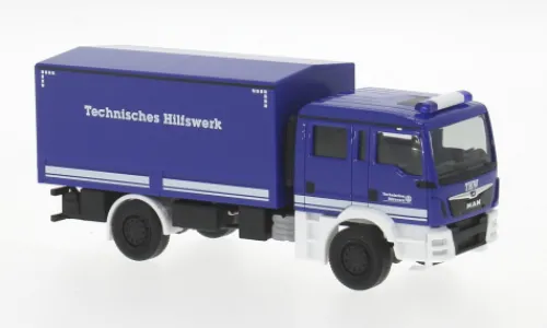 Herpa MAN TGM MzKW, THW, 1:87, Hot