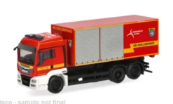 Herpa MAN TGS LX Wechsellader, Feuerwehr Städteregion Aachen, 1:87, Best