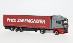 Herpa MAN TGX GM, grau/rot, Zwengauer, 1:87, Online