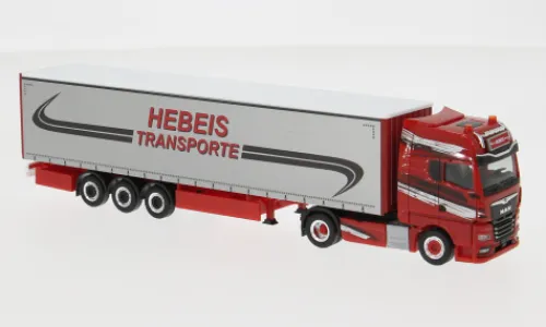 Herpa MAN TGX GX, Hebeis Transporte, 1:87, Online