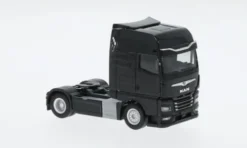 Herpa MAN TGX GX, schwarz, 1:87, Hot