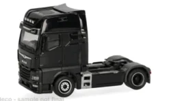 Herpa MAN TGX GX, schwarz, 1:87, Sale