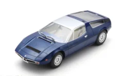 Spark Maserati Bora, dunkelblau, 1971, 1:18, Hot