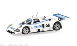 Micro City 87 Mazda 787B, weiss/hellblau, #56, 1:87, Hot