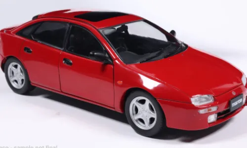 WhiteBox Mazda 323 F, rot, 1993, 1:24, Online