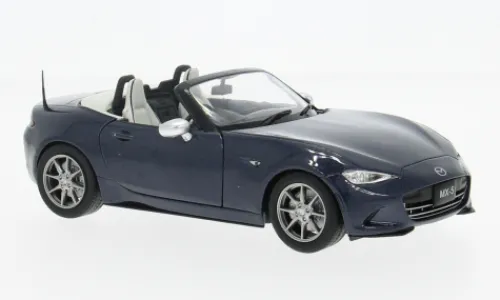 WhiteBox Mazda MX-5, dunkelblau, 2019, 1:24,