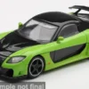 Mini GT Mazda RX-7 (FD) Veilside Fortune7, grün/schwarz, 2012, 1:64, Outlet