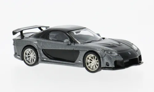 Tarmac Works Mazda RX-7, grau, 1:64, New