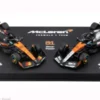 Bburago McLaren 2er Set: MCL39, Formel 1, 2025, McLaren F1 Team, #81, O.Piastri, 1:64,