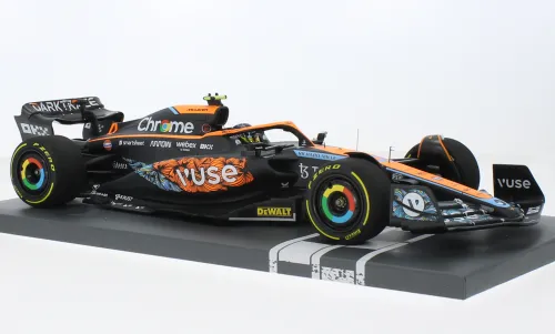 Minichamps McLaren MCL36, Formel 1, GP Abu Dhabi, 2022, McLaren F1 Team, #4, L.Norris, 1:18, New