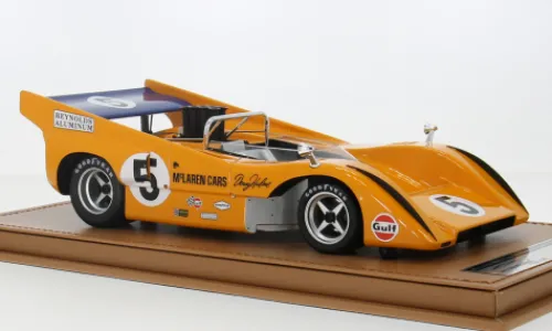 Tecnomodel McLaren M8D Can Am, Can-Am, Watkins Glen, 1970, #5, D.Hulme, 1:18, Hot