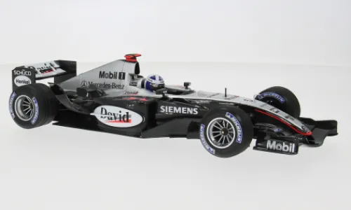 Minichamps McLaren MP4/19 Mercedes, Formel 1, 2004, West McLaren Mercedes, #5, D.Coulthard, 1:18, Hot
