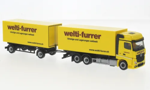 Herpa Mercedes Actros Bigspace, Welti-Furrer (CH), 1:87,