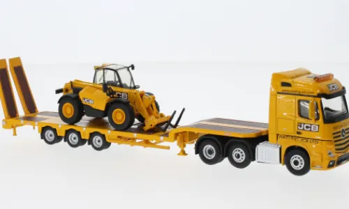Oxford Mercedes Actros, JCB, 1:76, Outlet