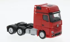 Herpa Mercedes Actros L Gigaspace 6x4, rot, 1:87, Hot