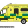 Oxford Mercedes Ambulance, North West Ambulance Service, 1:76, Sale