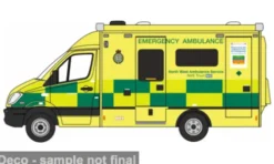 Oxford Mercedes Ambulance, North West Ambulance Service, 1:76, Sale