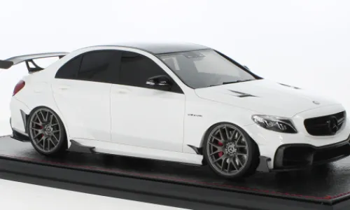 GLM Mercedes AMG C 63S DarwinPRO Widebody, weiss, 1:18, Best