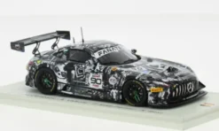 Spark Mercedes AMG GT3 EVO, 24h Spa, 2024, Madpanda Motorsport, #90, E.Perez Companc/A.Valente, 1:43,