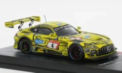 Tarmac Works Mercedes AMG GT3, 24h Nürburgring, 2023, #4, P.Ellis/R.Marciello, 1:64, Outlet