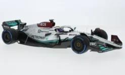 Minichamps Mercedes AMG W13 E Performance, Formel 1, GP Monaco, 2022, Mercedes AMG Petronas Formula One Team, Petronas, #63, G.Russell, 1:18, Discount