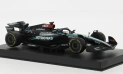 Bburago Mercedes AMG W15 E Performance, Formel 1, 2024, Mercedes AMG Petronas Formula One Team, Petronas, #63, G.Russell, 1:43, Clearance