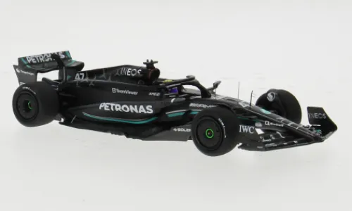 Minichamps Mercedes AMG W14 E Performance, Formel 1, Test Barcelona, 2023, Mercedes AMG Petronas Formula One Team, #47, M.Schumacher, 1:43,