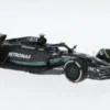 Minichamps Mercedes AMG W14 E Performance, Formel 1, GP Bahrain, 2023, Mercedes AMG Petronas Formula One Team, Petronas, #44, L.Hamilton, 1:43, Hot