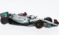 Minichamps Mercedes AMG W13 E Performance, Formel 1, GP Bahrain, 2022, Mercedes AMG Petronas Formula One Team, Petronas, #63, G.Russell, 1:43, Hot