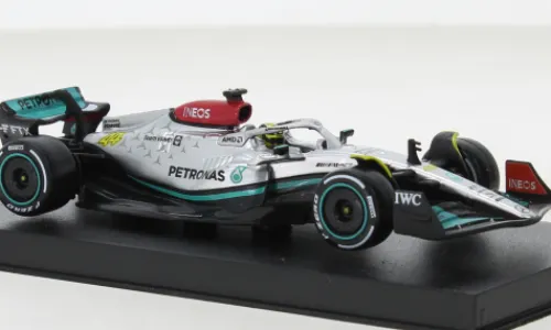 Bburago Mercedes AMG W13E Performance, Formel 1, 2022, Mercedes, #44, L.Hamilton, 1:43, Clearance