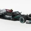 Minichamps Mercedes AMG W12 E Performance, Formel 1, GP Bahrain, 2021, Mercedes AMG Petronas Formula One Team, Petronas, #77, V.Bottas, 1:43, Best