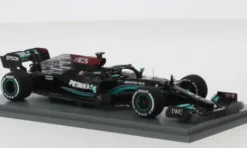 Spark Mercedes AMG W12 E Performance, Formel 1, GP Bahrain, 2021, Mercedes AMG Petronas Formula One Team, Petronas, #44, L.Hamilton, 1:43, New