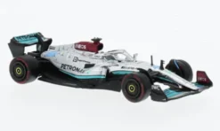 Tarmac Works Mercedes AMG W13 E Performance, Formel 1, GP Brasilien, 2022, Mercedes AMG Petronas Formula One Team, Petronas, #63, G.Russell, 1:64, Best