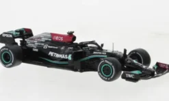 Tarmac Works Mercedes AMG W12 E Performance, Formel 1, GP Großbritannien, 2021, Mercedes AMG Petronas Formula One Team, Petronas, #44, L.Hamilton, 1:64, Clearance
