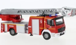 Bburago Mercedes Atego 1530F Magirus DLK 23/12, Feuerwehr, 1:50, Discount