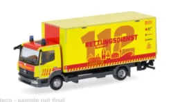 Herpa Mercedes Atego 13, Rettungsdienst Feuerwehr Bremen/Logistik, 1:87, Outlet