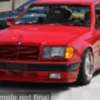 Solido Mercedes 300 CE 6.0 AMG, rot, 1988, 1:43, Hot
