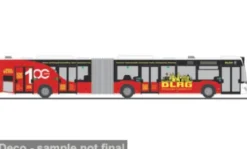 Rietze Mercedes Citaro G, 100 Jahre DLRG Cuxhaven, 1:87, Clearance