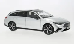 I-NZG Mercedes CLA Shooting Brake (X174) BEV, silber, 1:18,