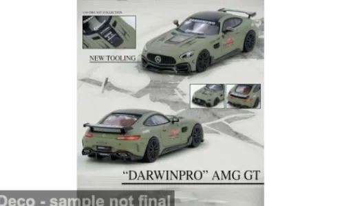 INNO64 Mercedes Darwin Pro AMG GT, grau, 1:64, Clearance